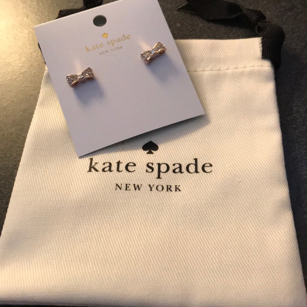 NEW Kate Spade ready set bow earrings - Picture 2 of 8